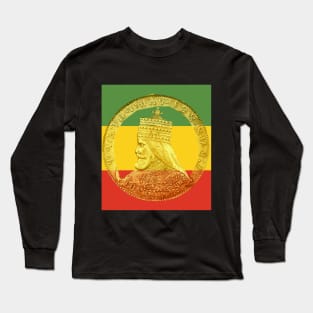 Haile Selassie King of Kings Long Sleeve T-Shirt